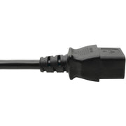 Tripp Lite 8ft 2-Prong Computer Power Cord European Cable C19 to SCHUKO CEE 7/7 Plug 16A 8' - P050-008