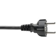 Tripp Lite 8ft 2-Prong Computer Power Cord European Cable C19 to SCHUKO CEE 7/7 Plug 16A 8' - P050-008
