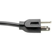 Tripp Lite 6ft Computer Power Cord Cable 5-15P to Left Angle C13 10A 18AWG 6' - P006-006-13LA
