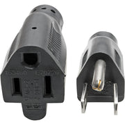 Tripp Lite 3ft Power Cord Extension Cable 5-15P to 5-15R Heavy Duty 15A 14AWG 3' - P024-003