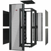AR3107X610_APC by Schneider Electric NetShelter SX 48U 600mm Wide x 1070mm Deep Enclosure Without Doors Black