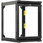 SRWO12US2_Tripp Lite by Eaton SmartRack 12U Wall-Mount 2-Post Open Frame Rack, Hinged Front, Heavy Duty