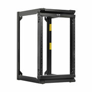 SRWO16US_Tripp Lite by Eaton SmartRack 16U Wall-Mount 2-Post Open Frame Rack, Hinged Front, Heavy Duty