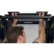 APC AR3150 NetShelter SX, Server Rack Enclosure, 42U, Black, 1991.4H x 750W x 1070D mm - For Blade Server, Converged Infrastructure - 42U Rack Height x 19" Rack Width Enclosed Cabinet - Black - Complete Refurbished Rack