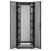 APC AR3150 NetShelter SX, Server Rack Enclosure, 42U, Black, 1991.4H x 750W x 1070D mm - For Blade Server, Converged Infrastructure - 42U Rack Height x 19" Rack Width Enclosed Cabinet - Black - Complete Refurbished Rack