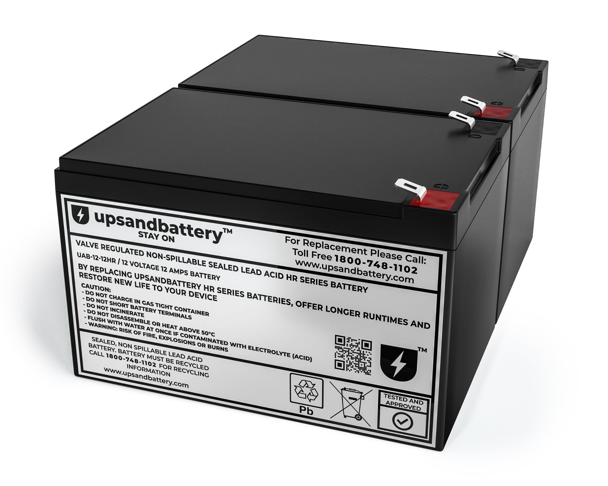 CyberPower RB1280X2A 12V 9Ah UPS Replacement Battery