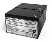 UPSANDBATTERY CyberPower Replacement Battery Catridge RB12120X2B Compatible Battery Backup Set - UPSANDBATTERY™