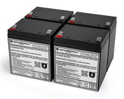 UPSANDBATTERY Eaton UPS Model Powerware Prestige 800 Compatible Replacement Battery Backup Set