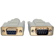 Tripp Lite 6ft DB9 Serial Extension Cable Straight Through RS232 M/F 6' - P520-006
