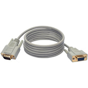 Tripp Lite 6ft DB9 Serial Extension Cable Straight Through RS232 M/F 6' - P520-006