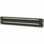 Tripp Lite 48-Port Cat5e Cat5 Rackmount Patch Panel 568B 110 Punch 2URM TAA