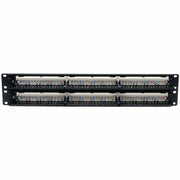 Tripp Lite 48-Port Cat5e Cat5 Rackmount Patch Panel 568B 110 Punch 2URM TAA - N052-048