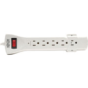 Tripp Lite Surge Protector Power Strip 120V 7 Outlet RJ11 12' Cord 1080 Joules - Receptacles: 7 x NEMA 5-15R - 1080J - SUPER6TEL12