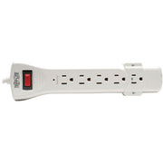 Tripp Lite Surge Protector Power Strip 120V 7 Outlet RJ11 6' Cord 1080 Joules - 7 x NEMA 5-15R - 1800 VA - 1080 J - 120 V AC Input - 120 V AC Output - SUPER6TEL
