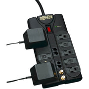 Tripp Lite by Eaton 8-Outlet TV/Modem Surge Protector - TLP810NET