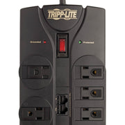 Tripp Lite by Eaton 8-Outlet TV/Modem Surge Protector - TLP810NET