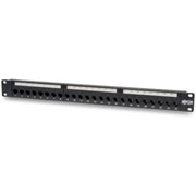 Tripp Lite 24-Port Cat6 Cat5 Patch Panel Feed Through Rackmount 568A/B RJ45 1URM TAA