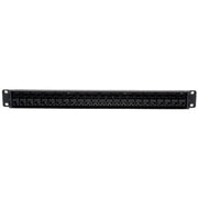 Tripp Lite 24-Port Cat6 Cat5 Patch Panel Feed Through Rackmount 568A/B RJ45 1URM TAA - N254-024