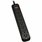 Tripp Lite Protect It! TLP712B 7-Outlet Surge Suppressor, 12' Cord, Black