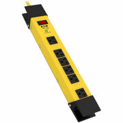 Tripp Lite Safety Surge Protector Strip 120V 6 Outlet 15' Cord OSHA - Receptacles: 6 x NEMA 5-15R - 2700J