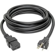 Tripp Lite 10ft Power Cord Extension Cable C19 to 5-20P Heavy Duty 20A 12AWG 10' - P049-010