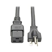 P049-010_Tripp Lite 10ft Power Cord Extension Cable C19 to 5-20P Heavy Duty 20A 12AWG 10'