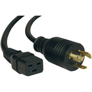 P045-010_Tripp Lite 10ft Power Cord Extension Cable L5-20P to C19 for Servers Heavy Duty 20A 12AWG 10'