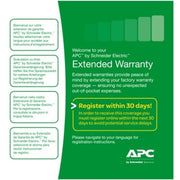 APC by Schneider Electric Warranty/Support - Extended Warranty (Renewal) - 3 Year - Warranty - WEXTWAR3YR-SP-08