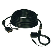 P504-100-EZ_Tripp Lite 100ft SVGA / VGA Coax Monitor Cable with Audio and RGB High Resolution Easy Pull HD15 M/M 100'