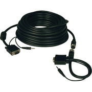 P504-100-EZ_Tripp Lite 100ft SVGA / VGA Coax Monitor Cable with Audio and RGB High Resolution Easy Pull HD15 M/M 100'