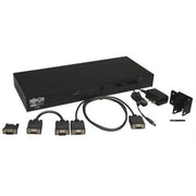 Tripp Lite 8-Port 1U Rackmount USB/PS2 KVM Switch - Steel Housing - B042-008