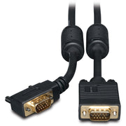 P502-006-RA_Tripp Lite 6ft VGA Coax Monitor Cable with RGB High Resolution Right Angle HD15 M/M 6'