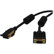 Tripp Lite 25ft VGA Coax Monitor Cable with RGB High Resolution Right Angle HD15 M/M 25'