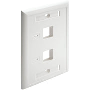 Tripp Lite by Eaton N042-001-WH 2-Socket Faceplate