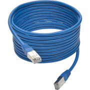 Tripp Lite by Eaton Cat5e 350 MHz Molded Shielded STP Patch Cable (RJ45 M/M), Blue, 15 ft - N105-015-BL