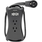 Tripp Lite Protect It! TRAVELER3USB 3-Outlets Surge Suppressor - TRAVELER3USB