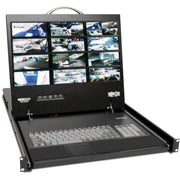 B070-016-19-IP_Tripp Lite NetCommander B070-016-19-IP 19" Rackmount LCD with KVM Switch - Steel Housing