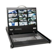 B070-016-19-IP_Tripp Lite NetCommander B070-016-19-IP 19" Rackmount LCD with KVM Switch - Steel Housing