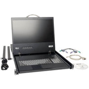 Tripp Lite NetCommander B070-016-19 Rackmount LCD with KVM Switch - Steel Housing - B070-016-19