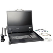 Tripp Lite NetCommander B070-016-19 Rackmount LCD with KVM Switch - Steel Housing - B070-016-19