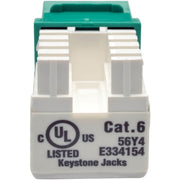 Tripp Lite by Eaton N238-001-GN 110 Style Punch Down Keystone Jack - N238-001-GN