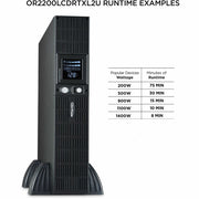 CyberPower UPS Systems OR2200LCDRTXL2U Smart App LCD -  Capacity: 2100 VA / 1650 W - OR2200LCDRTXL2U