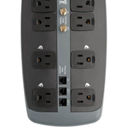 Tripp Lite TLP1008TELTV 10 Outlets Surge Suppressor - TLP1008TELTV