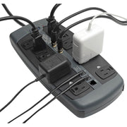 Tripp Lite TLP1008TELTV 10 Outlets Surge Suppressor - TLP1008TELTV