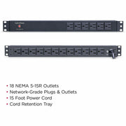 CyberPower PDU15B6F12R 18-Outlets PDU - PDU15B6F12R