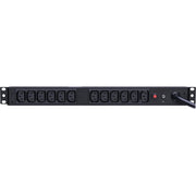 CyberPower Basic PDU20BHVT12R 12-Outlets PDU - PDU20BHVT12R