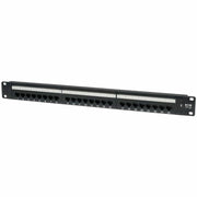 Tripp Lite 24-Port Cat6 Cat5 Patch Panel Rackmount 110 Punch Down RJ45 Ethernet 1URM