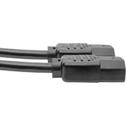 Tripp Lite 6ft Computer Power Cord Extension Cable C14 to 2xC13 10A 18AWG 6' - P004-006-2C13