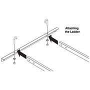 Tripp Lite by Eaton SRLADDERATTACH Mounting Bracket for Cable Ladder - Black - SRLADDERATTACH