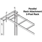 Tripp Lite by Eaton SRLADDERATTACH Mounting Bracket for Cable Ladder - Black - SRLADDERATTACH